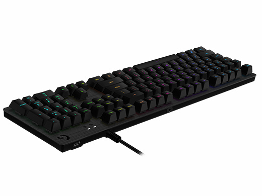 LogitechのLightSync対応キーボード「G512/G513」に「GX Blue」スイッチ追加