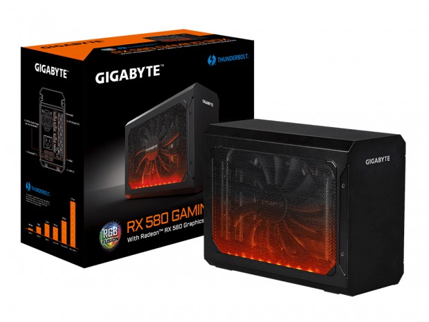 GIGABYTE、RX 580 OCモデル標準の外部グラフィックスボックス「RX 580 Gaming Box」