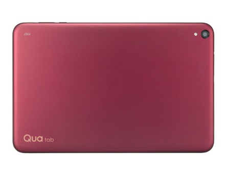 KDDI、フルセグ録画対応の防水タブレット「Qua tab QZ10」24日発売