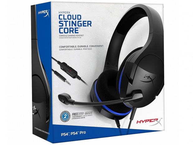 40mmドライバ採用のゲーミングヘッドセット、Hyper X「Cloud Stinger Core」