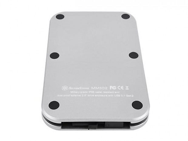 SilverStone、防塵・防水仕様のUSB3.1 Gen2対応2.5インチドライブエンクロージャー