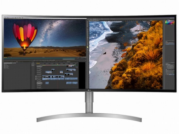 HDR対応の37.5インチ曲面ウルトラワイド液晶、LG「38WK95C-W」4月5日発売