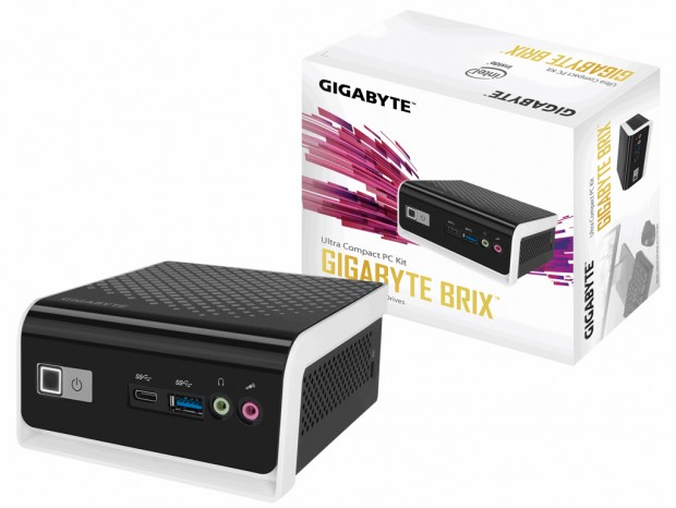 GIGABYTE、Gemini Lake採用のBRIXベアボーンキット「GB-BLCE」シリーズ