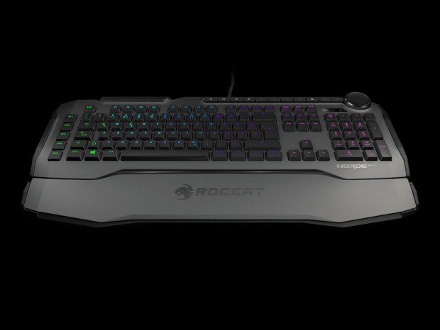 ROCCAT、“メンブレニカル”キー搭載のゲーミングキーボード「Horde AIMO」