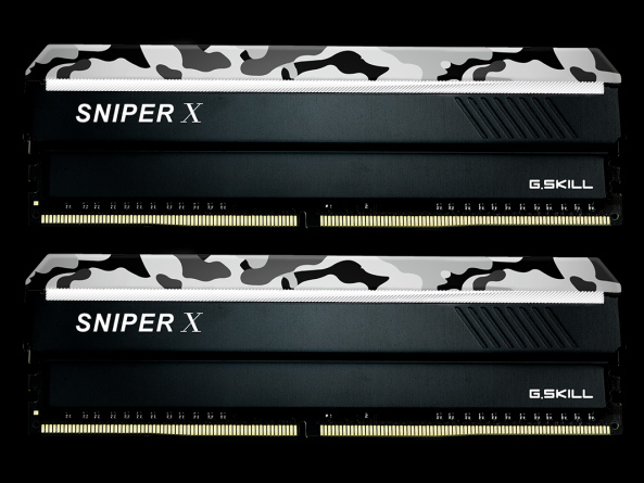 G.SKILLの迷彩柄ヒートスプレッダ採用DDR4メモリ「Sniper X」にRyzen向けモデル追加