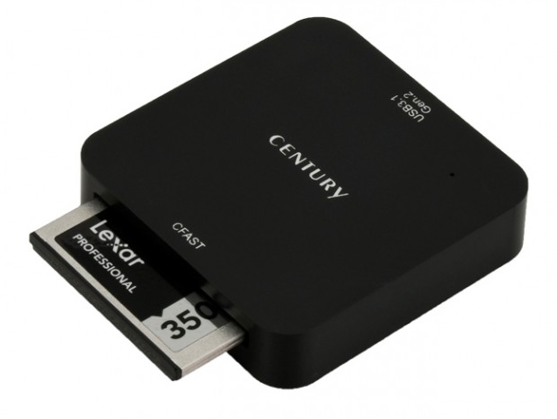 理論値600MB/secのCFAST2.0対応カードリーダ、センチュリー「CCR-CF2U31/E」