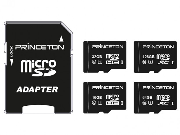 UHSスピードクラス1対応のSD/microSDカード、プリンストン「PSDU/PMSDU」シリーズ