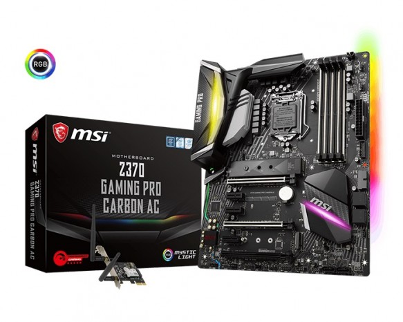 MSI、Z370/X299シリーズマザーボードに「CPU-Attached RAID」機能を追加