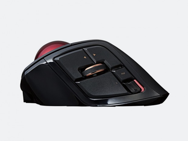 ポインタ追従性を突き詰めた、大玉ボール採用の無線トラックボール「DEFT PRO」エレコムから