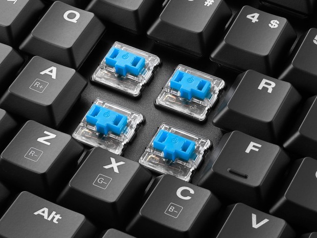 SHARKOON、わずか1.5mm接点のロープロスイッチ搭載キーボード「PureWriter RGB」