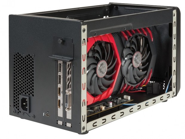 水冷モデルにも対応する外部VGAボックス、Sonnet「eGFX Breakaway Box