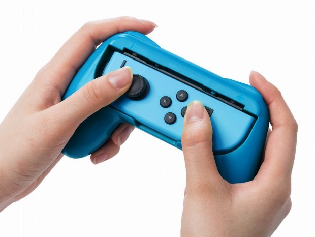 SwitchのJoy-Conをゲームパッド風に変える着脱式グリップがサンワダイレクトから