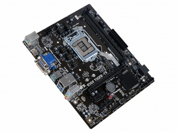 ECS、高信頼性設計＆デジアナ分離オーディオ搭載のMicroATXマザー「B360 TIGER T9」