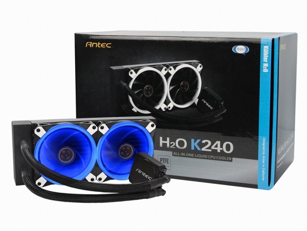 ポンプとラジエターを一体化。超薄型ヘッドのオールインワン水冷、Antec「KUHLER H2O K」