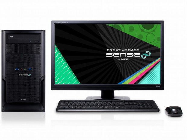 SENSE∞、Quadro P600搭載のクリエイター向けミニタワーPC発売