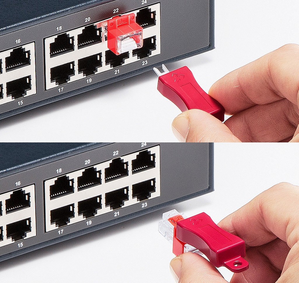 Lanポートを物理的に塞ぐプラグロックセキュリティ サンワサプライから税込2 700円で発売 エルミタージュ秋葉原