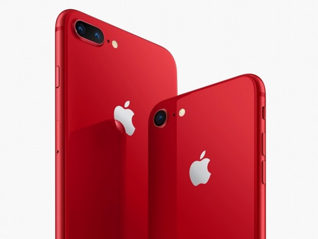 iPhone 8/iPhone 8 Plusに真っ赤な新色「(PRODUCT)RED Special Edition」が登場