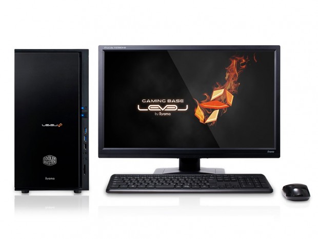 LEVEL∞、Ryzen 5とGTX 1060搭載の静音ミニタワーゲーミングPC発売