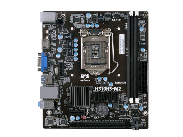 Mini-ITXケースにも搭載できるCoffee Lake対応MicroATXマザー、ECS「H310H5-M2」