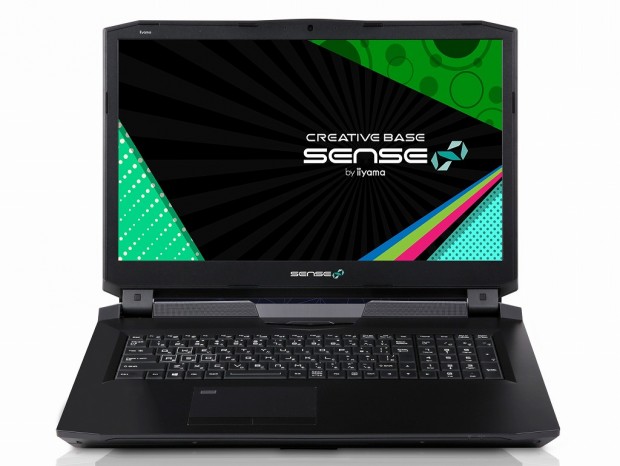 Core i7-8700とGTX 1080を搭載するハイエンドノートPCがSENSE∞から発売