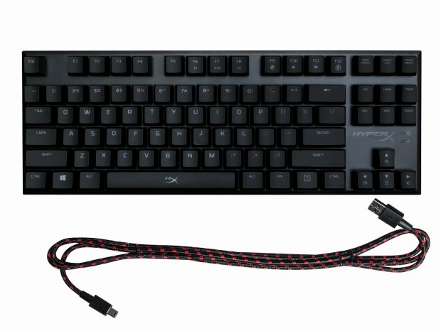 HyperX、頑丈かつ省スペースな競技仕様のCherry軸搭載キーボード「Alloy FPS Pro English」発売