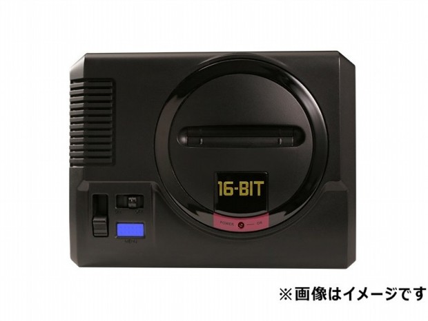 30年ぶりに「メガドラ」復活。思い出のゲームが楽しめる1/4サイズの「メガドライブ ミニ」が年内発売