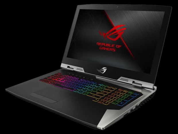 ASUS、Core i9とGeForce GTX 1080を搭載するゲーミングノートPC「ROG G703GI」