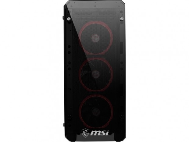 MSI、「Mystic Light Sync」対応の3面強化ガラスPCケース「MAG PYLON」