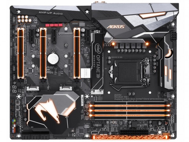 GIGABYTE、Optane Memory標準のIntel Z370マザーボード計4モデル