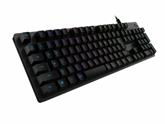 タクタイルとリニアが選べる「Romer-G」採用の最上位キーボード、ロジクール「G512」