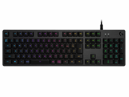 タクタイルとリニアが選べる「Romer-G」採用の最上位キーボード、ロジクール「G512」