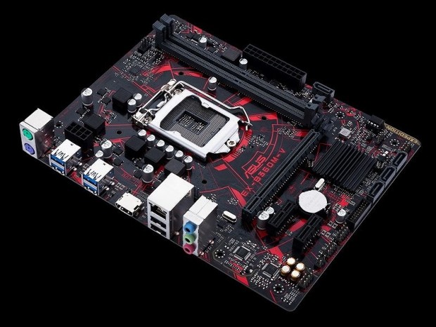「5X Protection III」対応のネットカフェ向け高耐久マザー、ASUS「EX-B360M-V」