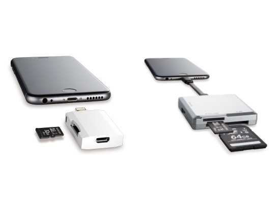 ロジテック、Lightning接続対応のmicroSD/SDカードリーダ2モデル発売