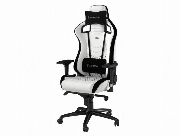 真っ白なデスク環境が作れる、ドイツ発のゲーミングチェア「noblechairs EPIC」のホワイト版