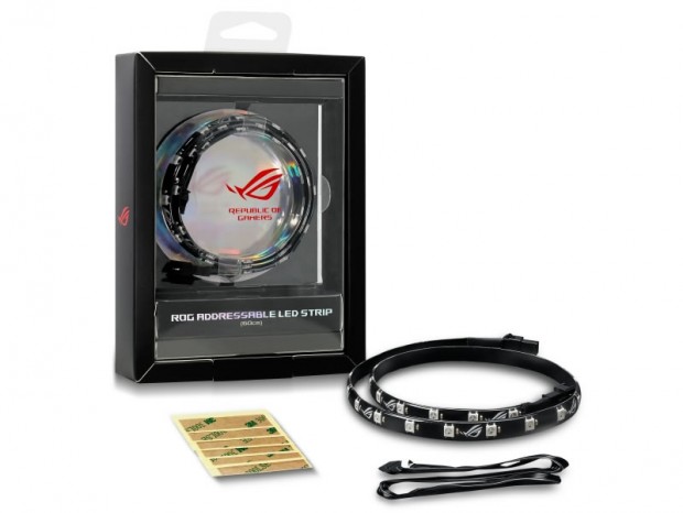 ASUS純正、ROGアドレサブルLEDストリップ「ROG Addressable LED Strip」発売 - エルミタージュ秋葉原