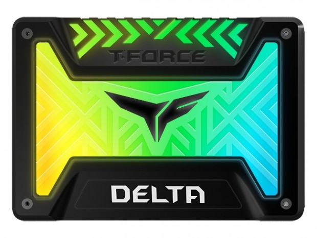 アドレッサブルRGB LED搭載の2.5インチSSD、Team「T-FORCE DELTA RGB SSD」
