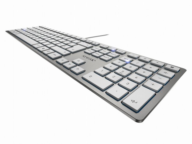 厚みわずか15mm、高品質パンタグラフ搭載のCherry純正極薄キーボード「CHERRY KC 6000 SLIM」