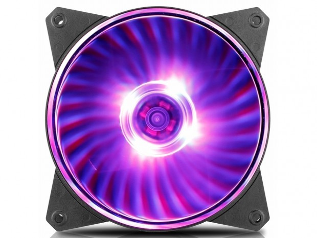 Cooler Master、税抜780円からの低価格LED搭載ファン「MasterFan MF120L」シリーズ発売