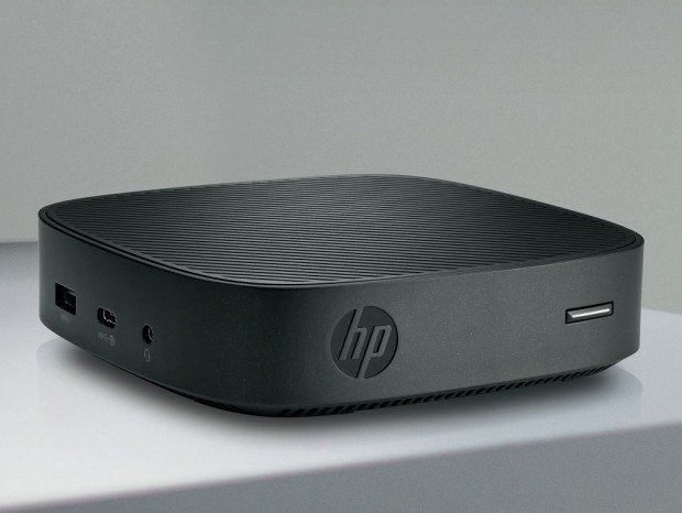 HP、Type-Cケーブル1本で接続できるデスクトップシンクライアント「HP t430 Thin Client」