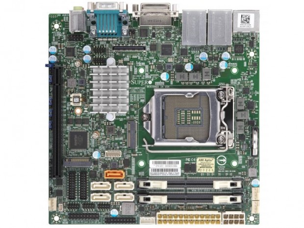 Supermicro、IntelデュアルギガビットLAN搭載のH310採用Mini-ITXマザー「X11SCV-L」