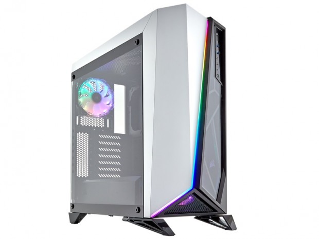 フロントフェイスにRGBイルミを埋め込んだ、CORSAIRの左右非対称ケース「SPEC-OMEGA RGB」