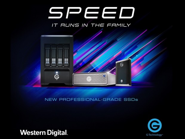 Western Digital、最大転送2,800MB/secのThunderbolt 3対応SSDストレージ群を近く発売