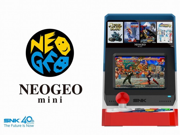 SNK、名作・傑作ゲームを40タイトル収録した「NEOGEO mini」発表