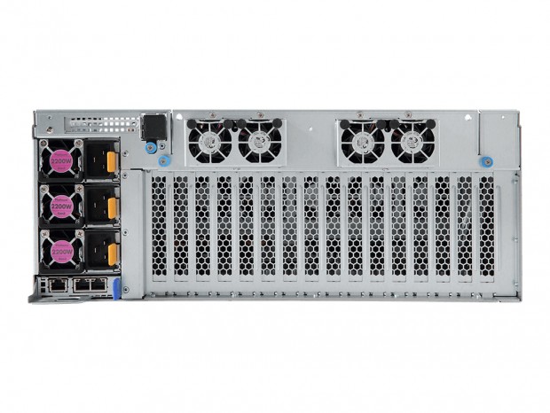 最大10枚のGPGPUを搭載できるラックマウントサーバー、GIGABYTE「G481-HA0」