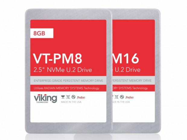 書換制限のないNVDIMMを採用するNVMe U.2 ドライブ、Viking「VT-PM」シリーズ