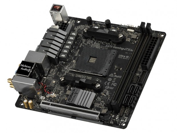 ASRock、AMD Ryzen対応のMini-ITXマザー「Fatal1ty X470 Gaming-ITX/ac」など2種