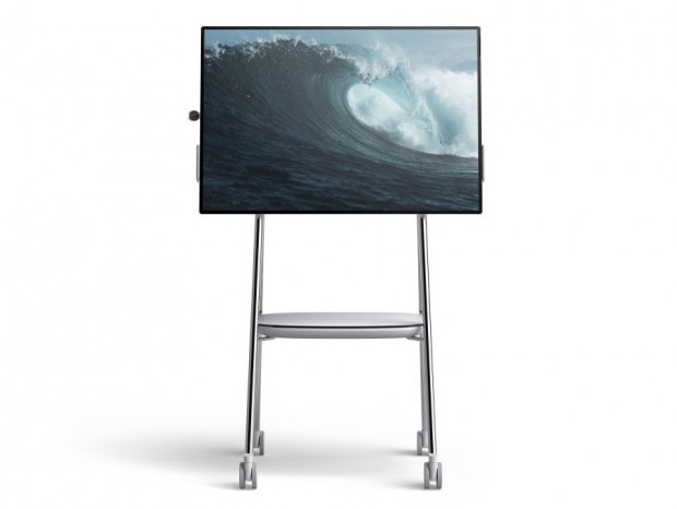 Microsoft、遠隔ユーザーが共同作業できるデジタルホワイトボード「Surface Hub 2」