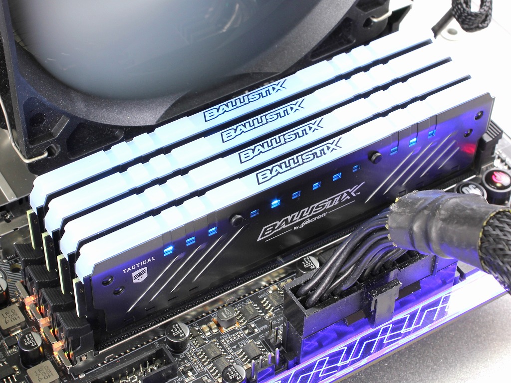 PCを鮮やかに彩る、RGB LED搭載ゲーミングメモリ「Ballistix Tactical