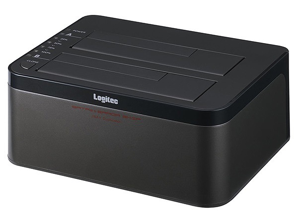 PCレスでHDD/SSDをコピーできるクローンスタンド、ロジテック「LGB-2BDPU3ES」