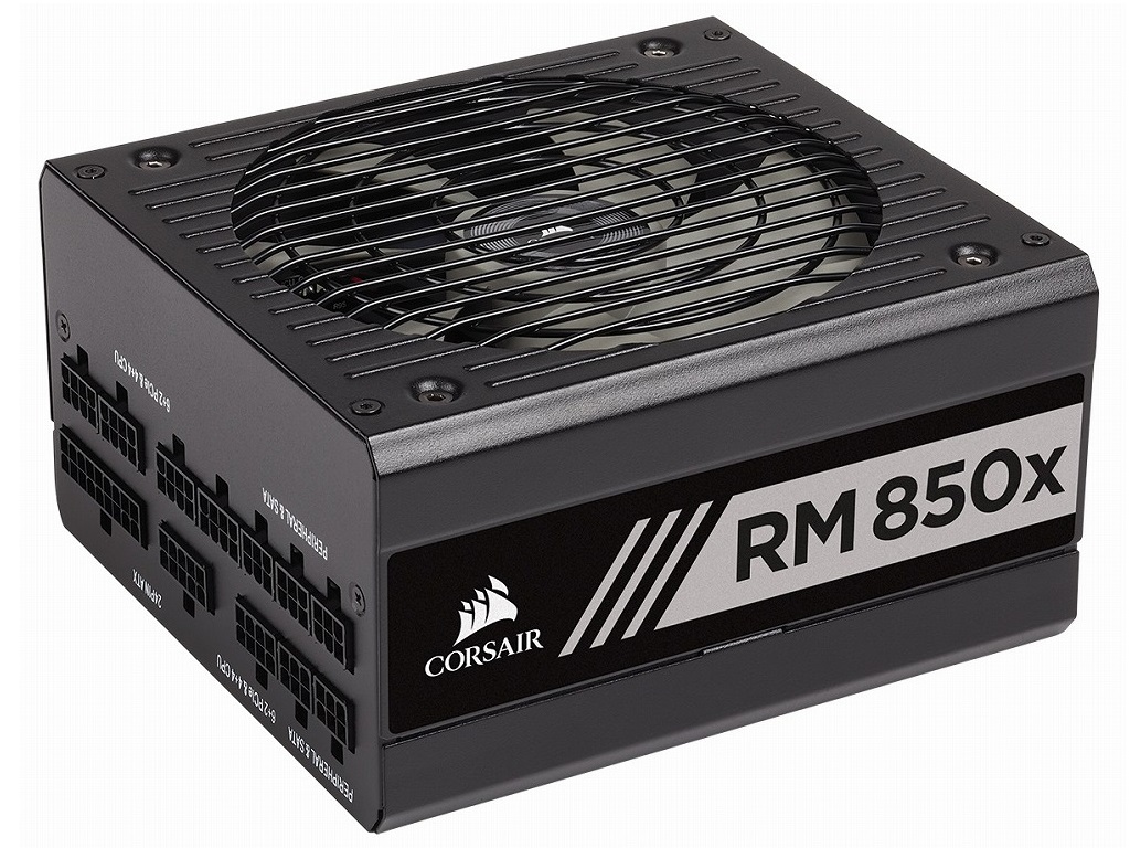 奥行が20mm短くなったGOLD認証850W電源、CORSAIR「RM850x 2018」26日